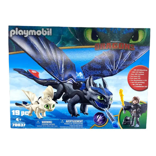 Playmobil 70037 Dragons Ohnezahn und Hicks mit Babydrache - 1