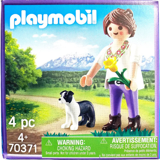 Playmobil 70371 Special Milka Sonderedition Frau mit Hund - 1