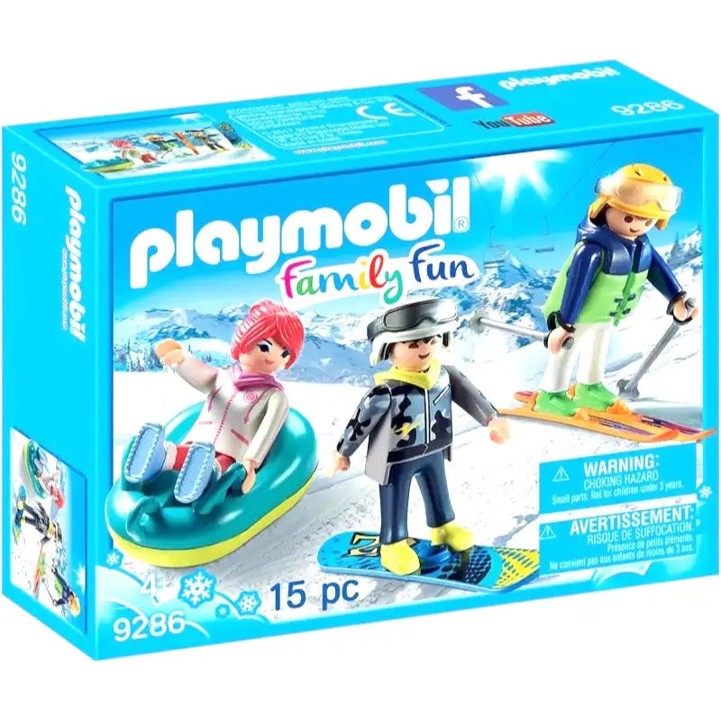 PLAYMOBIL 9286 Freizeit-Wintersportler kaufen – Family Fun NEU & OVP - 1