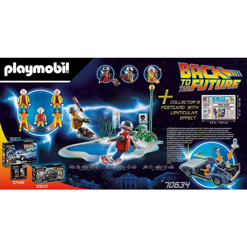 PLAYMOBIL Back to The Future 70634 Part II Verfolgung - 3