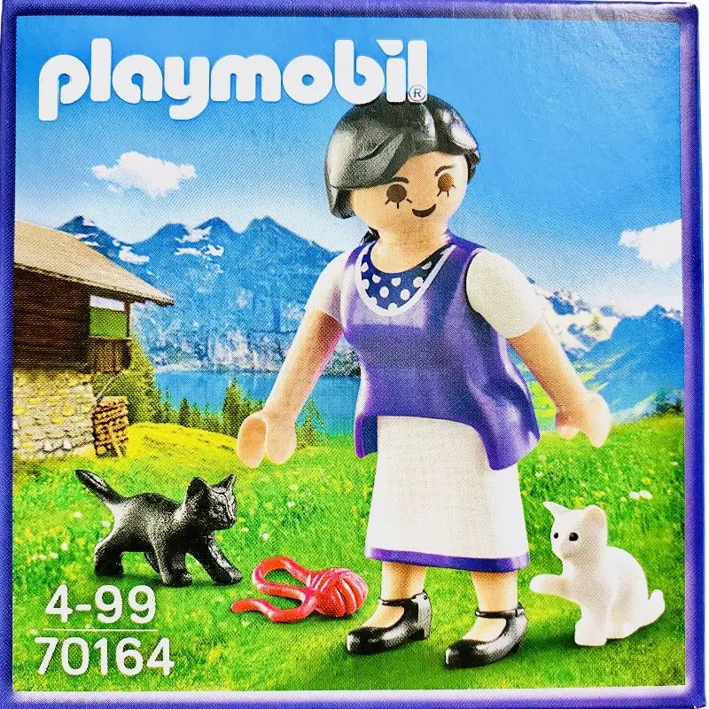 Playmobil Bäuerin mit Kätzchen Milka Limitierte Edition 70164 - 1