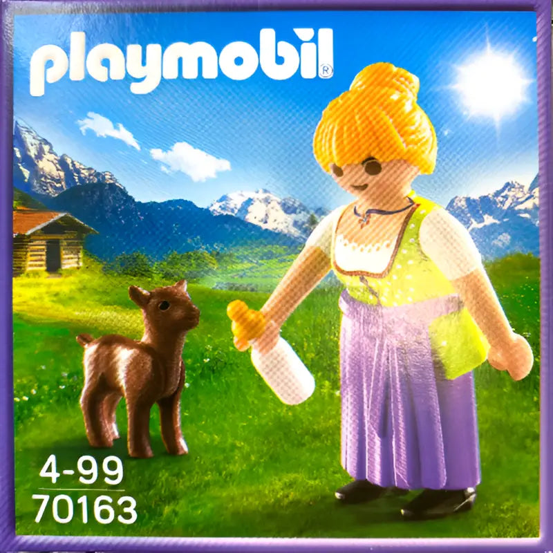 Playmobil Bäuerin mit Zieglein Milka Limitierte Edition - 1