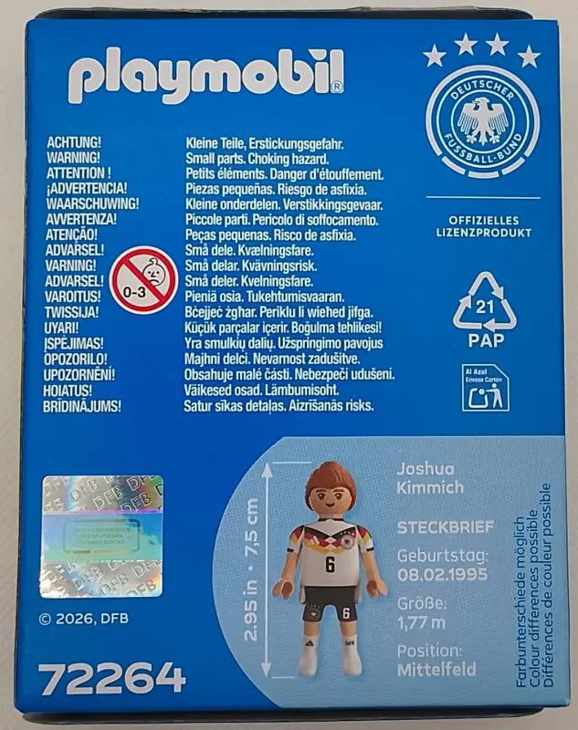 PLAYMOBIL 72264 DFB Spielfigur Joshua Kimmich kaufen - 3