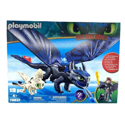Playmobil Dragons Ohnezahn und Hicks mit Babydrache - 1