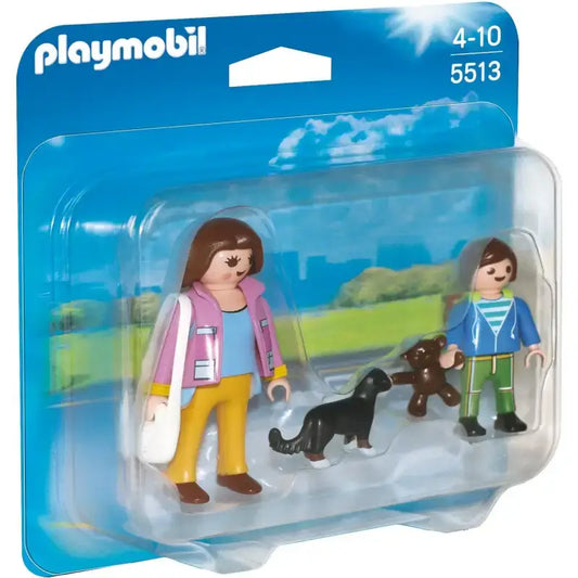 PLAYMOBIL Duo Pack Mama mit Schulkind 5513 - 1
