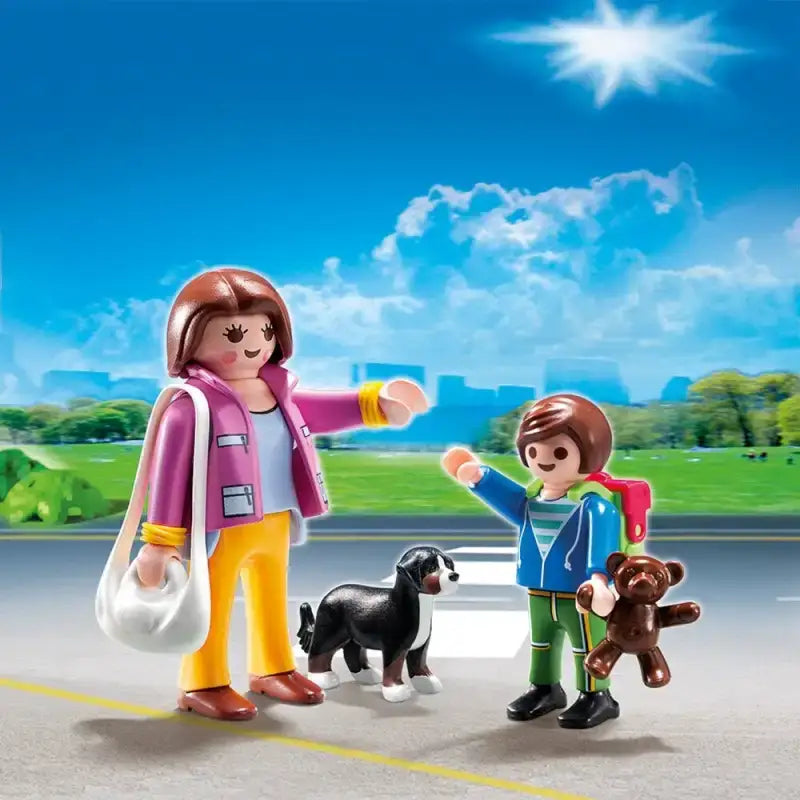 PLAYMOBIL Duo Pack Mama mit Schulkind 5513 - 2
