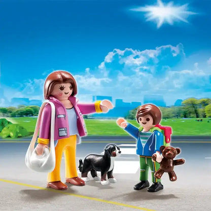 PLAYMOBIL Duo Pack Mama mit Schulkind 5513 - 2