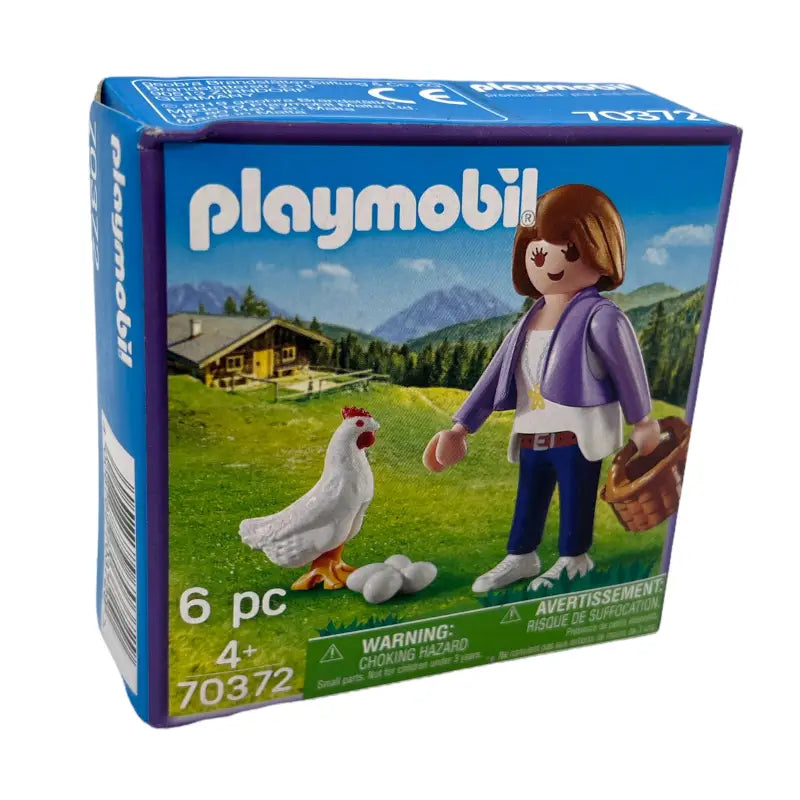 Playmobil 70372 Milka Bäuerin mit Huhn Sonderedition - 1