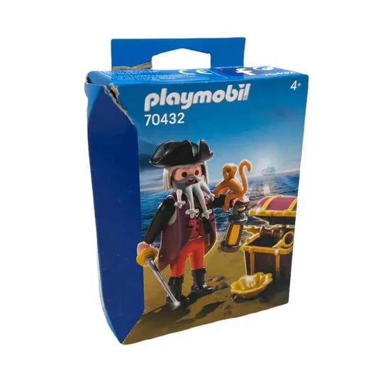 Playmobil Pirat mit Schatztruhe Pirate with Treasure B-Ware - 1