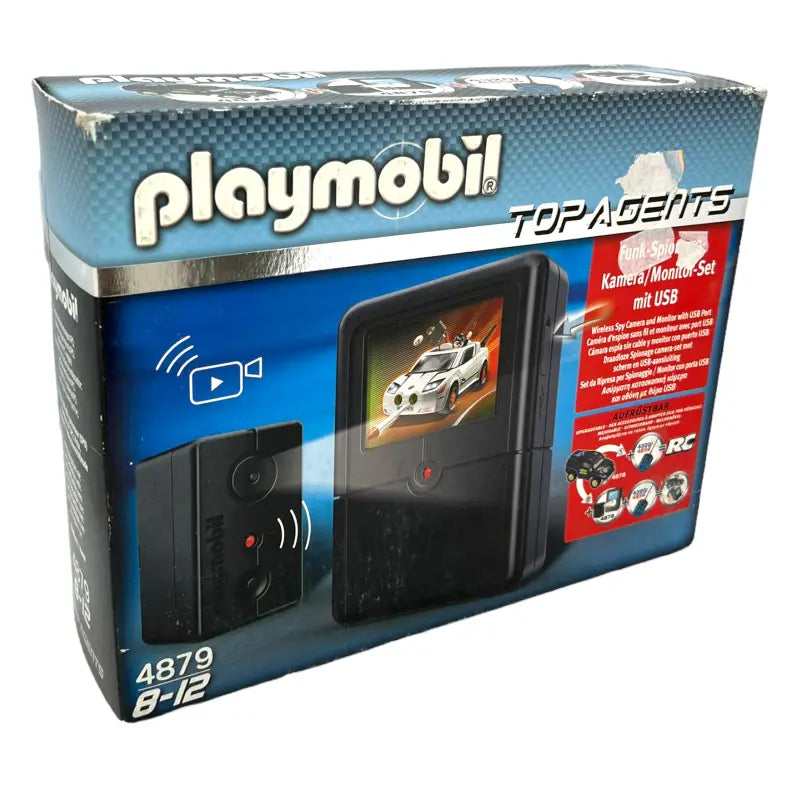 Playmobil Top Agents Funk Spionage Kamera Set B-Ware 4879 - 1