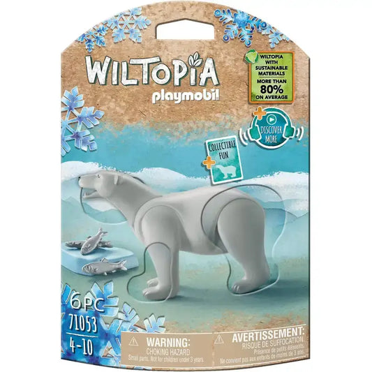 PLAYMOBIL WILTOPIA 71053 Eisbär inklusive vielen Zubehör - 1