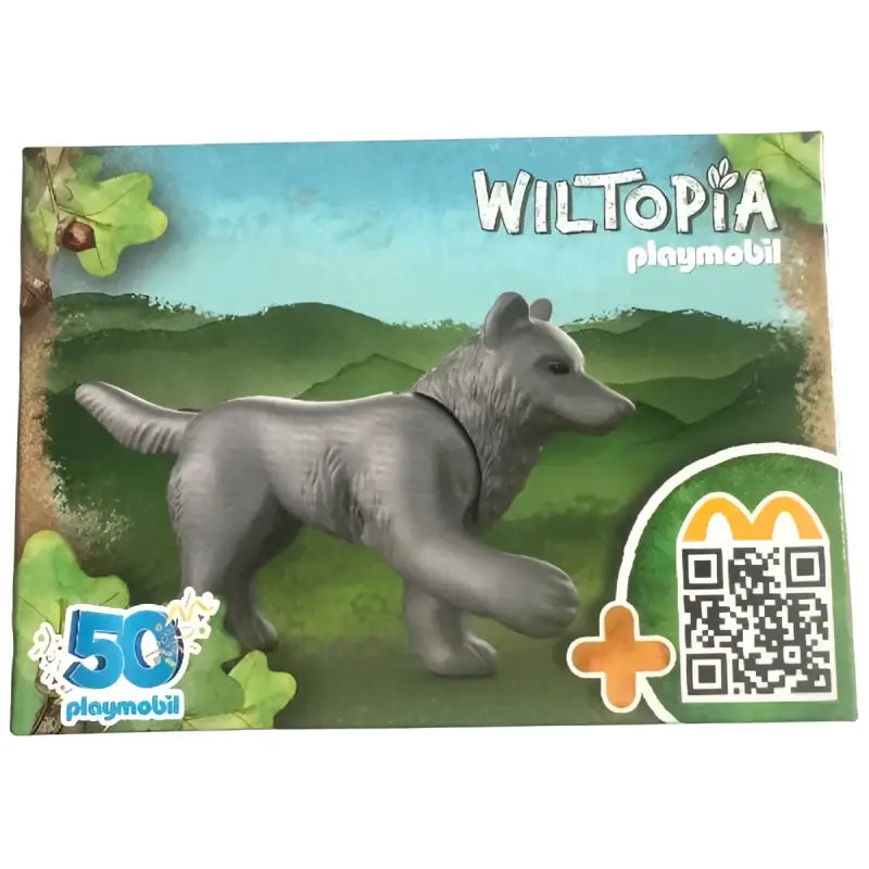 Playmobil Wiltopia Wolf Figur - Mc Donalds Happy Meal 2024 - 1