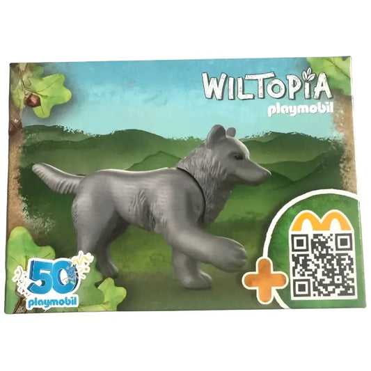 Playmobil Wiltopia Wolf Figur - Mc Donalds Happy Meal 2024 - 1