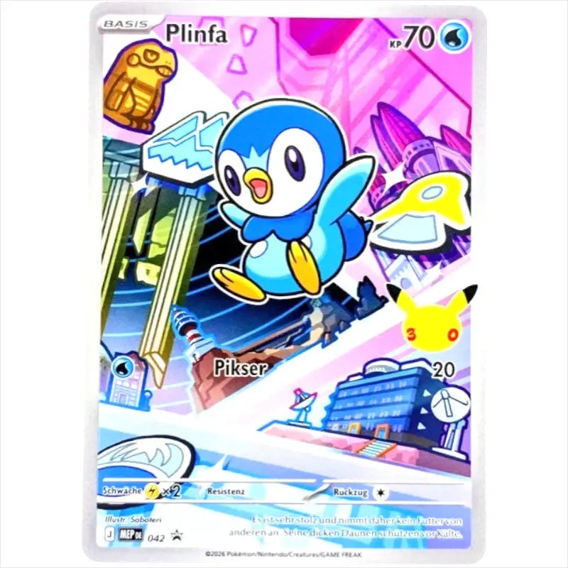 Plinfa MEP DE 042 Blackstar Promo 30 Jahre Pokémon kaufen - 1