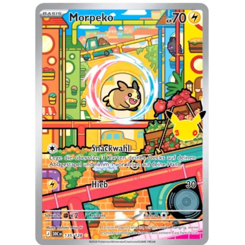 Pokémon 30 Jahre Morpeko Karte kaufen - 1