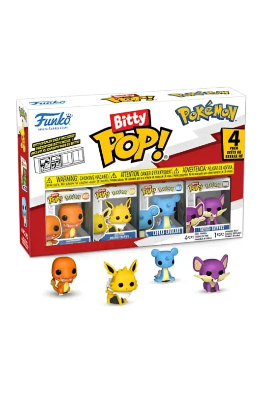 Pokémon Bitty Pop 4er Pack Serie 2 Spielzeug online - 1