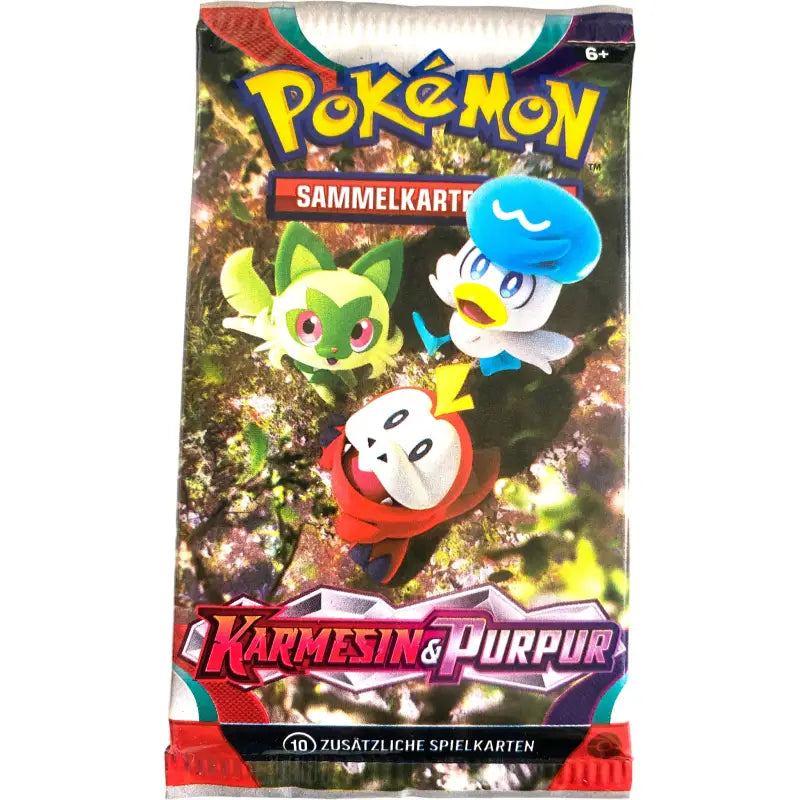 Pokemon Booster Pack | Karmesin Purpur | Deutsch | TradingToys - 4