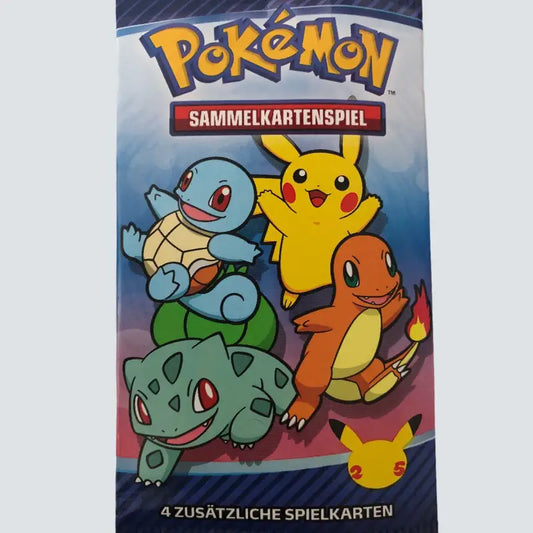 Pokémon - Booster Pack Mc Donalds Promo Deutsch 25 Jahre - 1