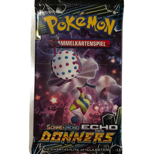 Pokémon Booster Sonne und Mond Echo des Donners Deutsch - 1