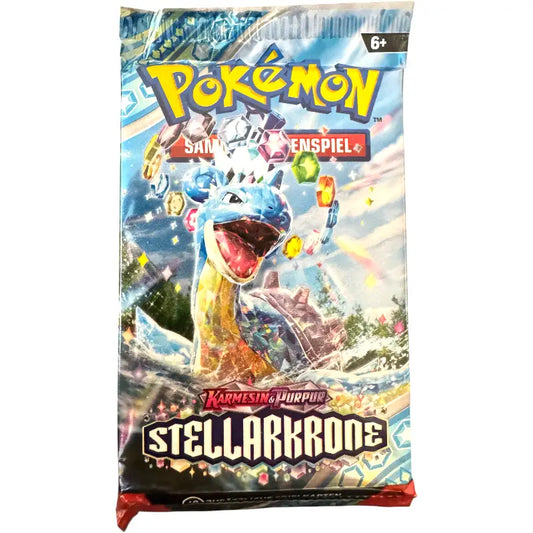 Pokémon Booster Stellarkrone Karmesin & Purpur Deutsch kaufen | Scarlet Violet TCG - 1