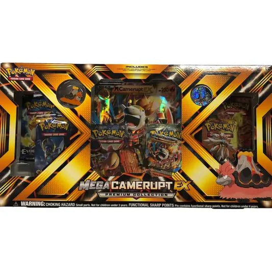 Pokemon Box Mega Camerupt EX Evolution Booster - 1