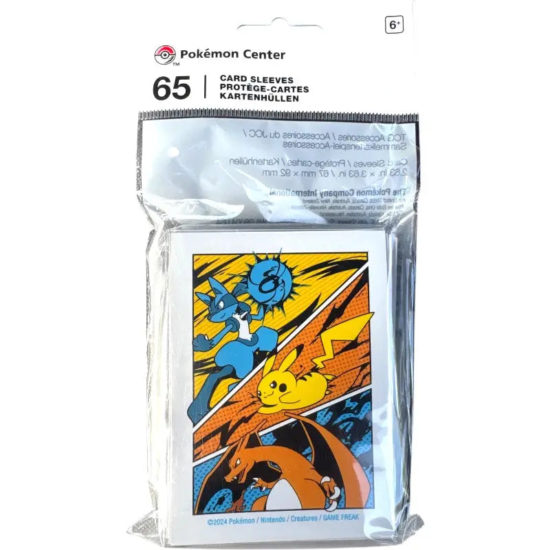 Pokémon Center Kartenhüllen Lucario Glurak – 65 Stück - 1