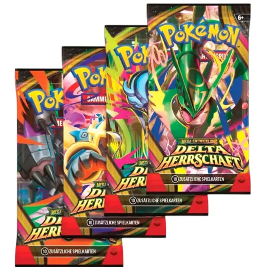 Pokémon Delta-Herrschaft Artwork-Set – 4 Booster | TradingToys - 1