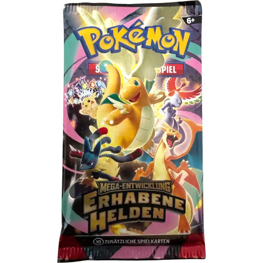 Pokemon Erhabene Helden Booster Pack kaufen – 10 Karten Deutsch - 1