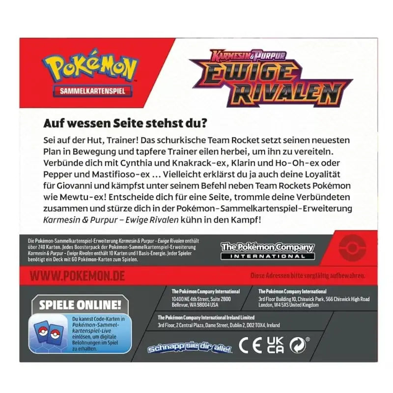 Pokémon TCG KP10 Ewige Rivalen Booster Display 36 Packs – kaufen - 3