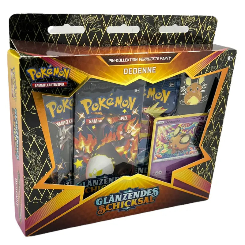 Pokemon Glänzendes Schicksal Dedenne Pin-Kollektion Deutsch - 1