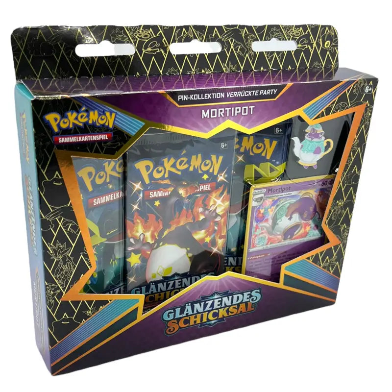 Pokemon Glänzendes Schicksal Mortipot Pin-Kollektion Deutsch - 1