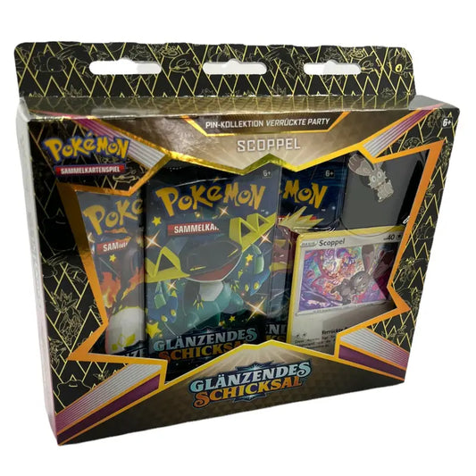 Pokemon Glänzendes Schicksal Scoppel Pin-Kollektion Deutsch - 1