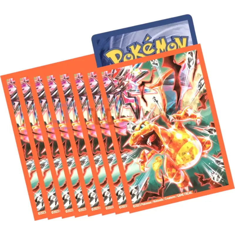Pokémon Glurak ex Sleeves kaufen – Premium Collection | Charizard - TradingToys.de 1