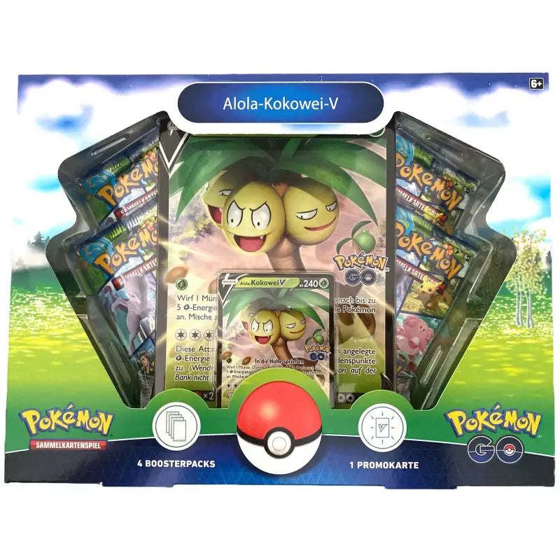 Pokémon GO: Alola-Kokowei-V - Sammelkarten Kollektion-Box - 1