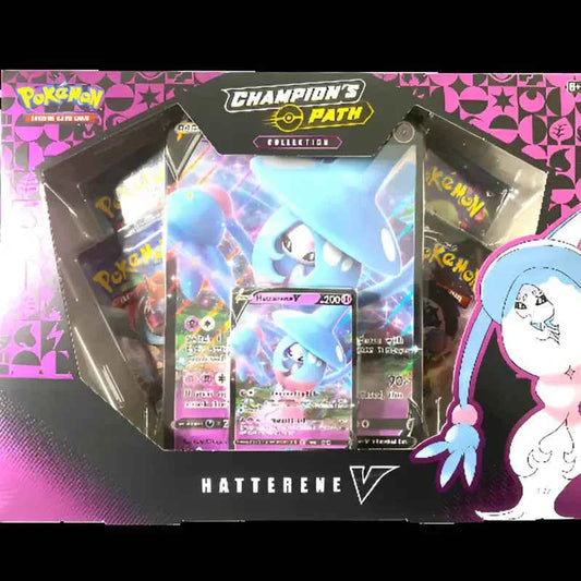 Pokemon Hatterene V Collection Champions Path - 1