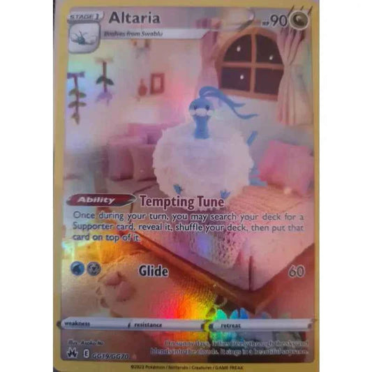 Pokemon Karte Altaria GG19/GG70 Grown Zenith Englisch - 1