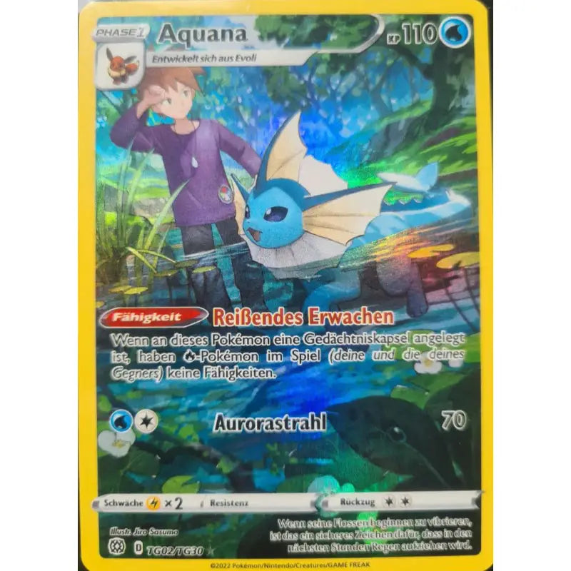 POKEMON Karte - Aquana - Strahlende Sterne deutsch - 1