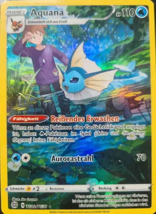 POKEMON Karte - Aquana - Strahlende Sterne deutsch - 1