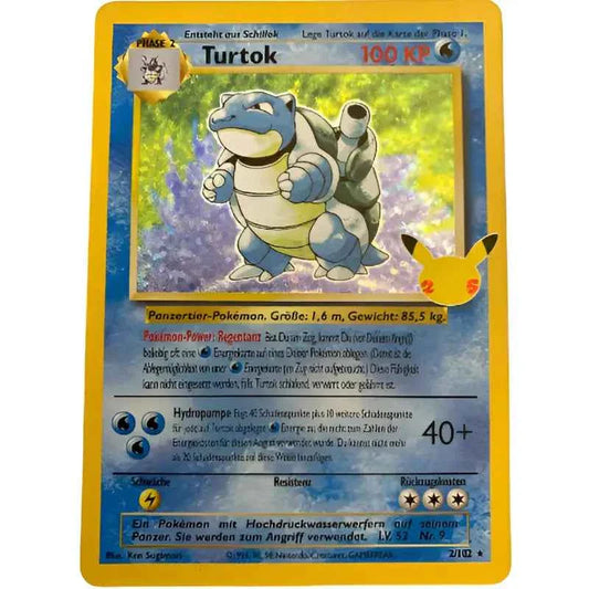 Pokemon Karte Celebrations 25th Jahre Turtok - 1