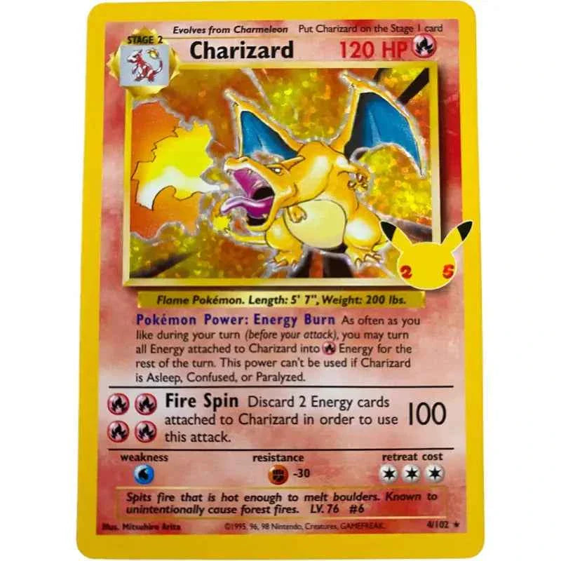 Pokemon Karte | Charizard 🔥| 4/102 | Celebrations 25th - 1