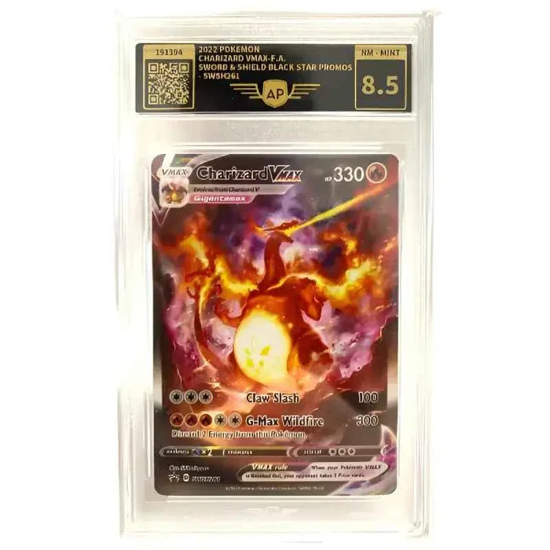 Pokemon Karte Charizard VMax 8.5 Grading kaufen - 1