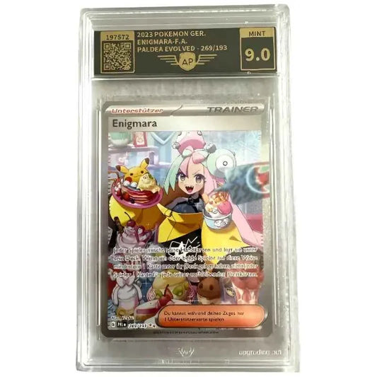 Pokemon Karte Enigmara 9.0 Mint AP Grading - 1