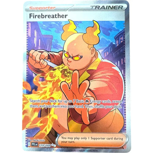 Pokémon Karte Feuerspucker 119/094 Full Art Fatale Flammen kaufen - 1
