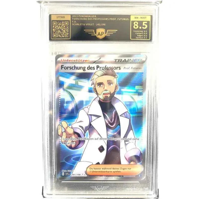 Pokemon Karte Gegradet 8.5 Mint Professor 🔥 - 1