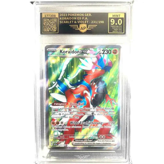 Pokemon Karte gegradet| Koraidon ex SV1DE🔥| 9.0 Mint 231/198 - 1