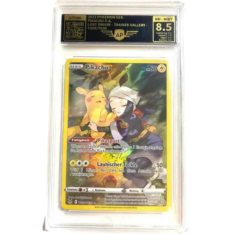Pokemon Karte gegradet Pikachu TG05 TG30 NM Mint - 1