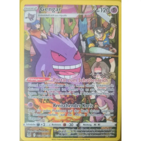 Pokemon Karte Gengar Verlorener Ursprung - 1