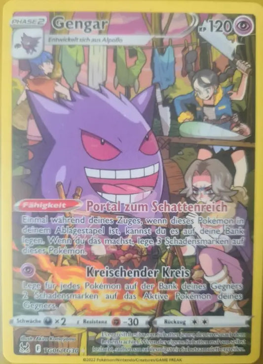 Pokemon Karte Gengar Verlorener Ursprung - 1
