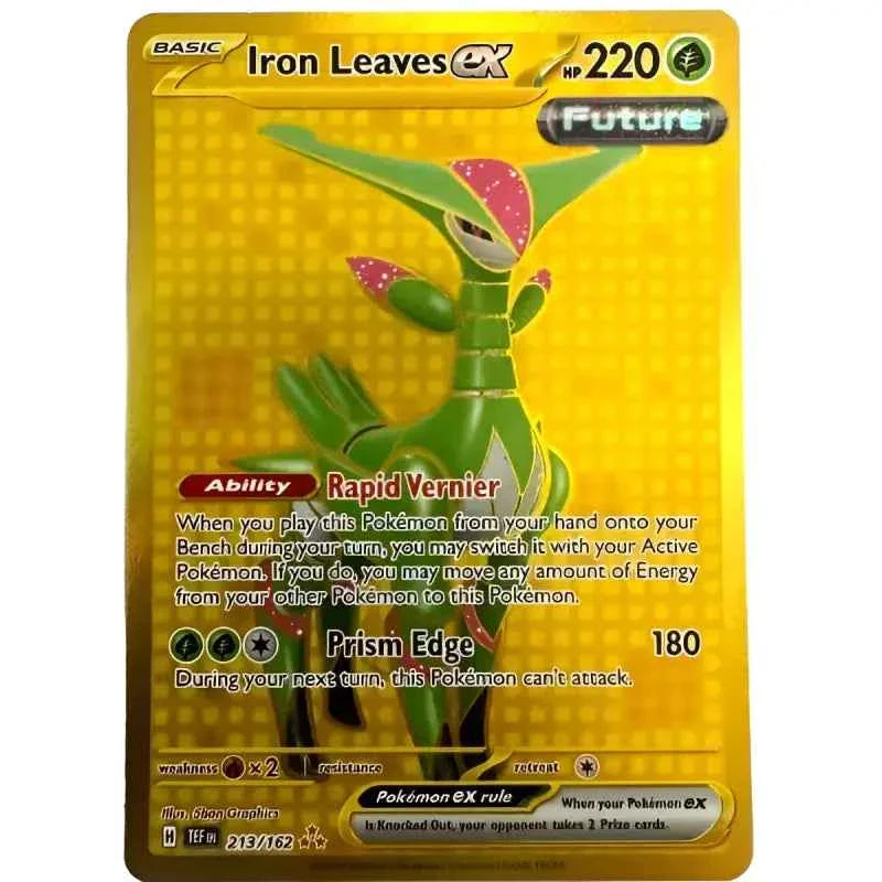 Pokémon Karte Gold Iron Leaves ex Hyper Rare - 1