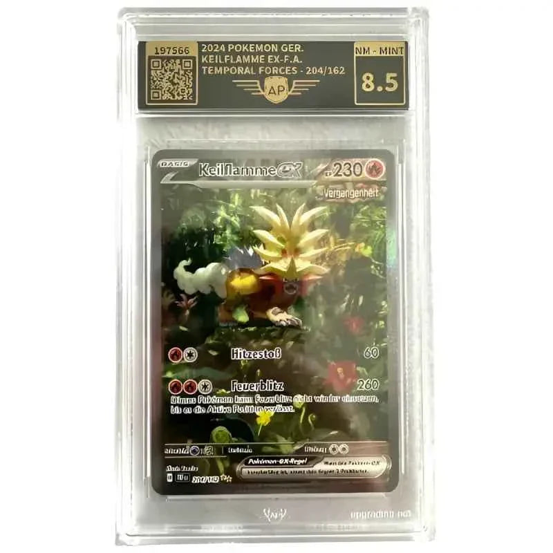 Pokemon Karte Keilflamme EX 8.5 Graded kaufen - 1